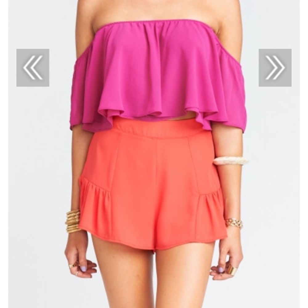 Red ‘Show Me Your MuMu’ Shorts - Picture 5 of 7